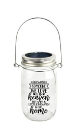 Because Someone We Love is in  Heaven, Solar Jar