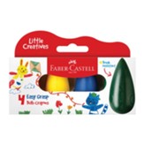 Little Creatives Easy Grasp Crayons (pkg. of 4)