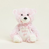 Baby Girl Bear, Heatable Plush