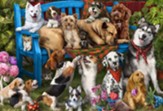 Patio Pups Puzzle, 100 Pieces