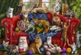 Couch Cats Puzzle, 100 Pieces