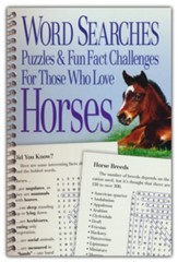 Horses Word Search
