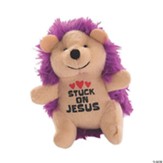 Stuck on Jesus Stuffed Hedgehogs, 12 Pieces