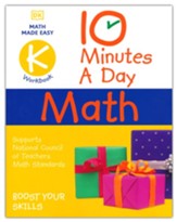 10 Minutes a Day Math Kindergarten: Helps develop strong math habits