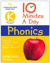 10 Minutes A Day Phonics  Kindergarten