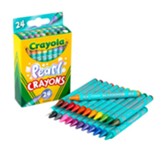 Pearl Crayons, 24 pieces