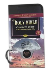 KJV Complete Audio Bible on CD with  bonus CDs