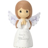Precious Moments, You're a Blessing With Praying Hands, Mini Angel Figurine