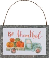 Be Thankful, Truck, Ornament
