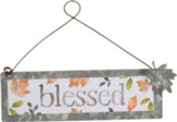 Blessed, Leaves, Ornament