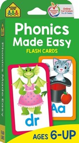 Phonics Made Easy, Flash Cards for Beginners