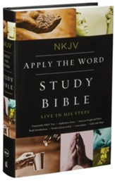NKJV Apply the Word Study Bible, hardcover