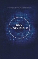 NIrV Outreach Bible--softcover, blue