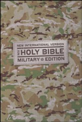NIV, Holy Bible, Military Edition, Compact, Paperback, Military Camo, Comfort Print