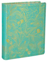 NIV Journal the Word Bible for Women--soft leather-look, teal