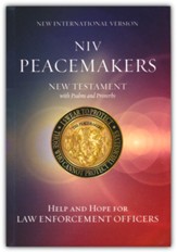 NIV Peacemakers New Testament with Psalms and Proverbs, Comfort Print--softcover