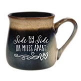 Sisters Will Always Be Connected By Their Heart Mug