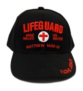 Lifeguard, Mine Walks on Water, Cap, Black
