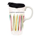 Happy Birthday Ceramic Travel Mug