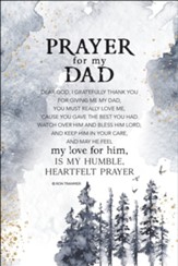 Prayer For My Dad, Plaque