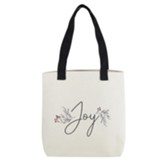 Joy Canvas Tote Bag