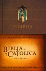 La Biblia Catolica, edicion letra grade, tapa dura (Large Print Catholic Bible)
