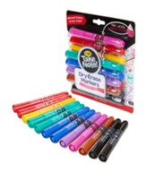 Take Note! Broad Line Dry-Erase Markers, Assorted Colors, 12 Pieces