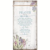 Prayer For My Mom, Timeless Twine Wood Plaque