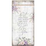 The Best Things I Ever, Timeless Twine Wood Plaque