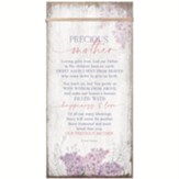 Precious Mother, Timeless Twine Wood Plaque