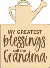 My Greatest Blessings, Wood Magnet