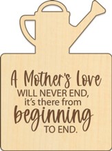 A Mother's Love, Wood Magnet