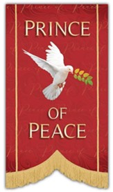 Prince of Peace 42 x 60 Fabric Banner
