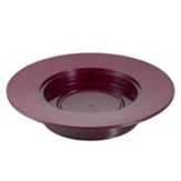 Translucent Purple Stacking Bread Plate