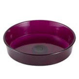 Translucent Purple Communion Tray Center Bread Plate