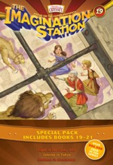 Imagination Station Books 3-Pack: Light in the Lions' Den, Inferno in Tokyo, Madman in Manhattan