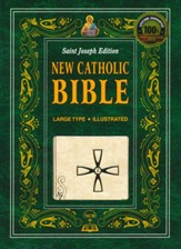 St. Joseph New Catholic Bible, (NCB) Large Type Edition, White Padded Hardcover