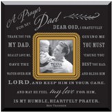 Prayer For My Dad, Glass Photo Frame