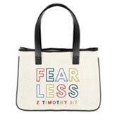 Fearless Canvas Tote Bag