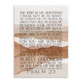 Psalm 23, Canvas Wall Decor