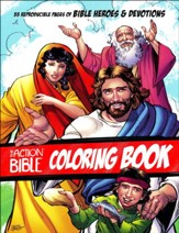 Action Bible Coloring Book - Slightly Imperfect