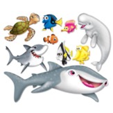 WildLIVE! Sea Animal Cutouts (pkg. of 9)