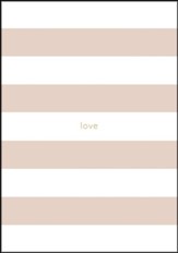 Spirit Stationery Notebook: Pink Stripe