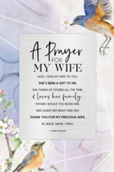 Prayer For My Wife Plaque