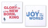 Glory to the New Born King, Joy to the World, Charity Christmas Cards 2020, Pack of 10