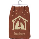 True Story Nativity Kitchen Towel