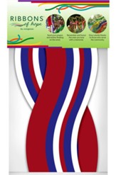 Ribbons of Hope 24-Piece Kit, Patriotic Colors