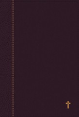 NASB, The Grace and Truth Study Bible, Large Print, Leathersoft, Maroon, Red Letter, 1995 Text, Thumb Indexed, Comfort Print