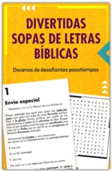 Divertidas sopas de letras bíblicas: Docenas de desafiantes pasatiempos - Spanish