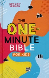 NLV One-Minute Bible for Kids, Paper over boards - Imperfectly Imprinted Bibles